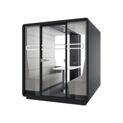 Hush Office Meet 4 Persons Pod Grey (AGC) Grey (TPC)