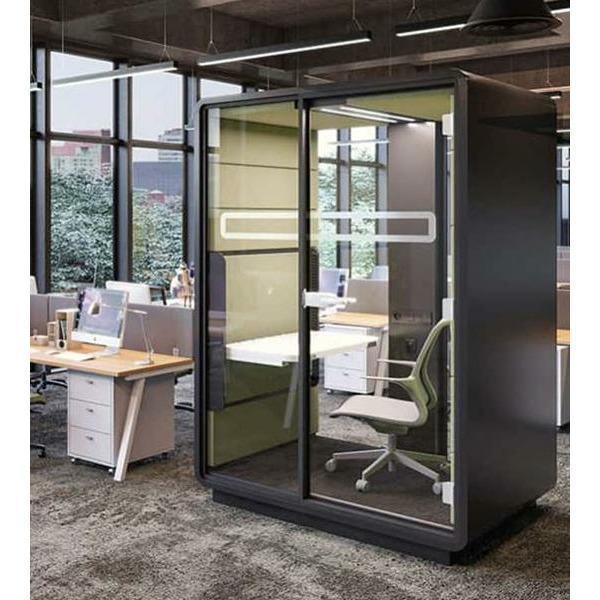 Hush Sit and Stand Work Pod - Office Furniture Company 