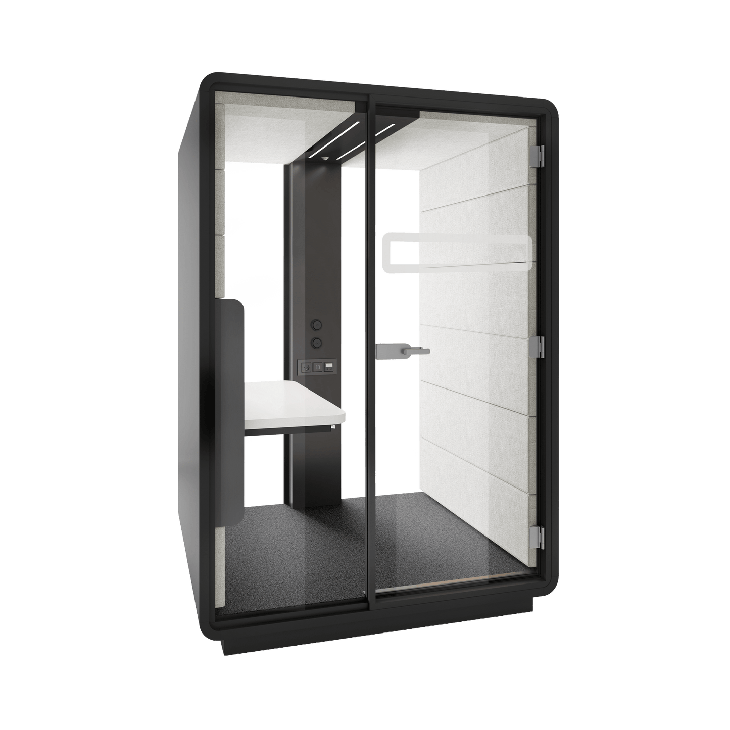 Hush Sit and Stand Work Pod Grey (AGC) Grey (TPC)