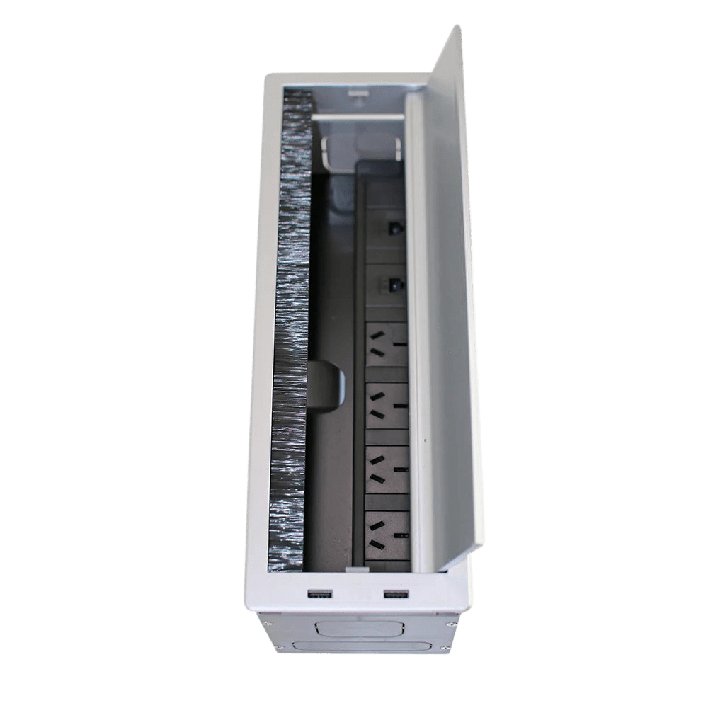 In Desk Power Box for Powerboard
