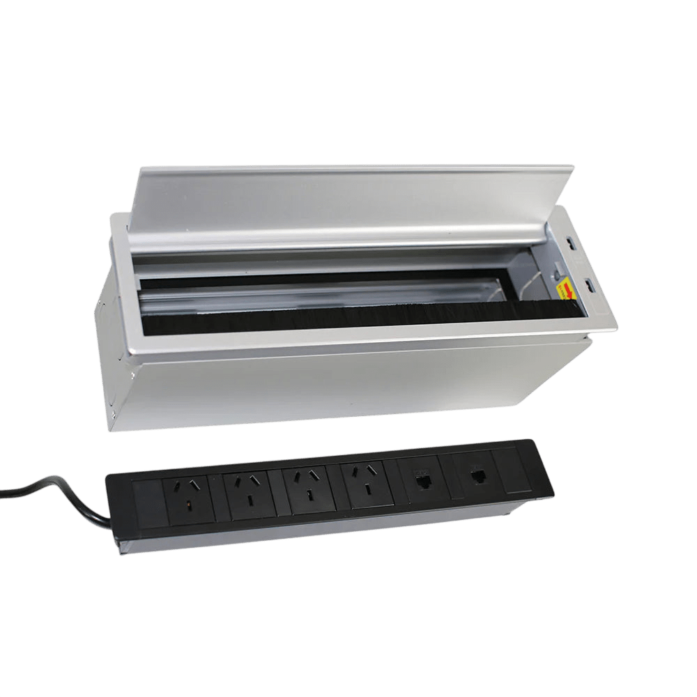 In Desk Power Box for Powerboard