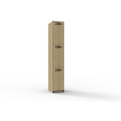 Infinity 3 Door Melamine Locker - Office Furniture Company 