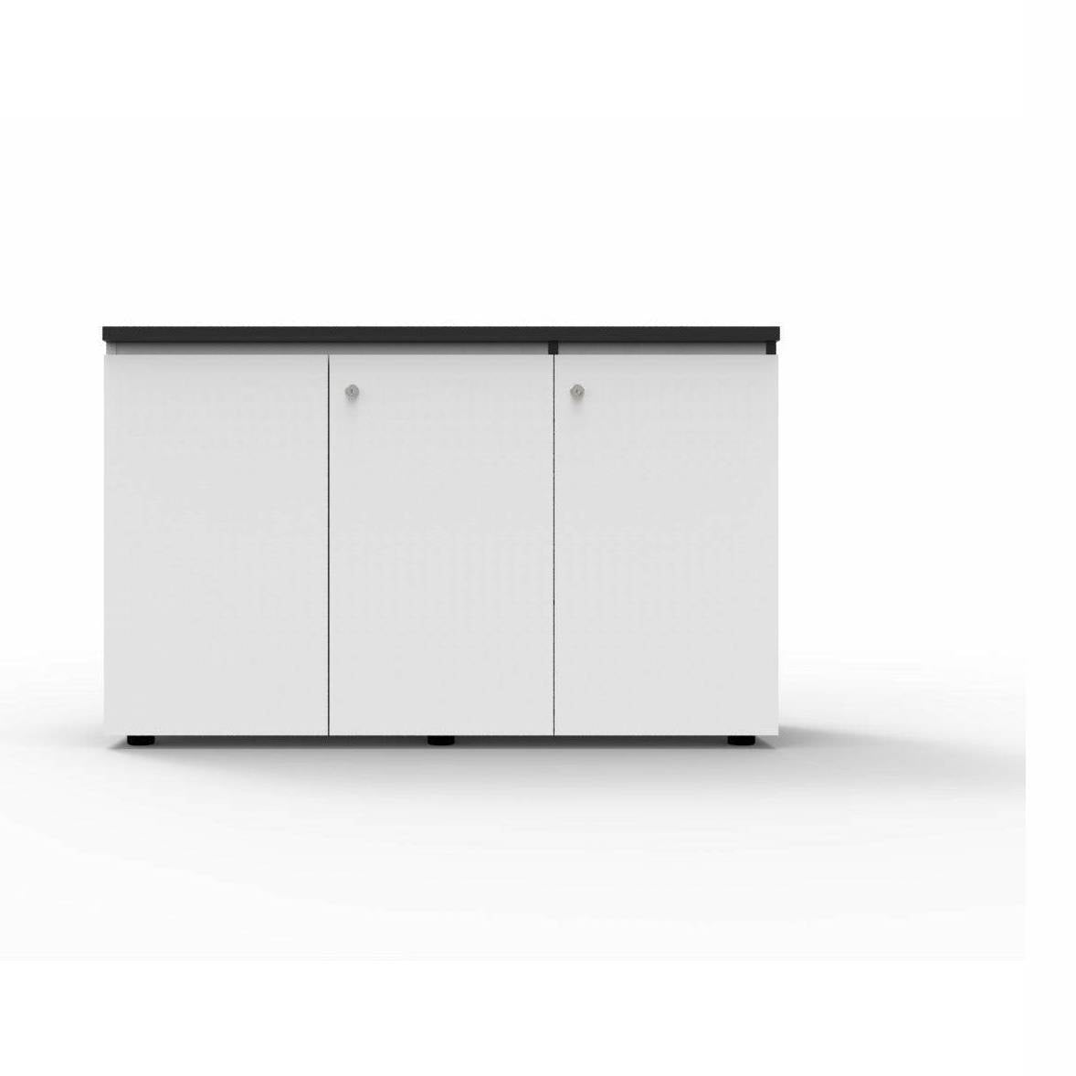 Infinity Swing Door Cupboard 1200w x 730h x 450d (3 Door) / White