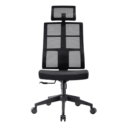 Jefferson Office Chair with Adjustable Headrest High No