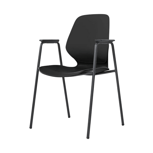 Kaleido Black 4 - Leg Steel Chair No