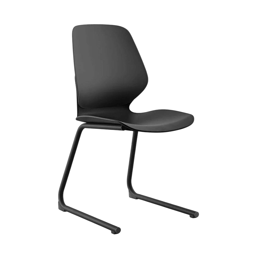 Kaleido Black Reverse Cantilever Chair
