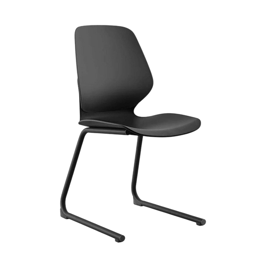 Kaleido Black Reverse Cantilever Chair