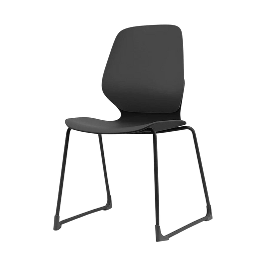 Kaleido Black Sled Base Chair Frame Only Black