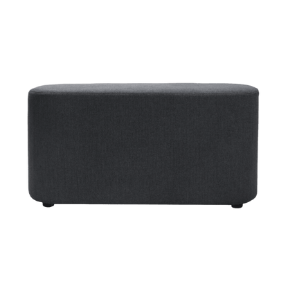 Kali Large Rectangle Ottoman Brown Stone (102)