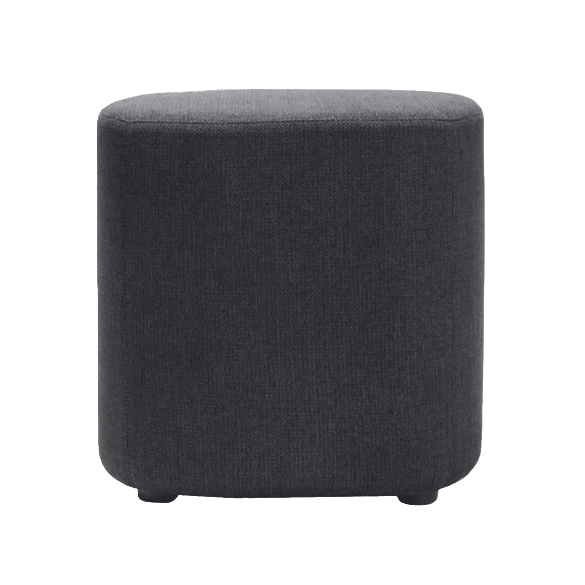 Kali Small Square Ottoman Brown Stone (102)