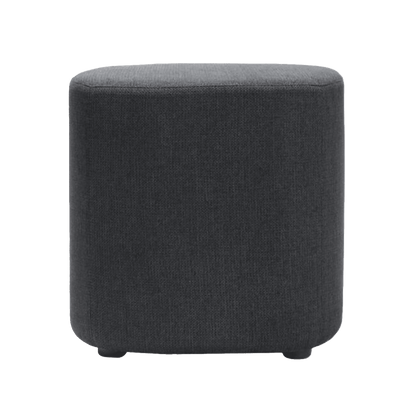 Kali Small Square Ottoman Brown Stone (102)