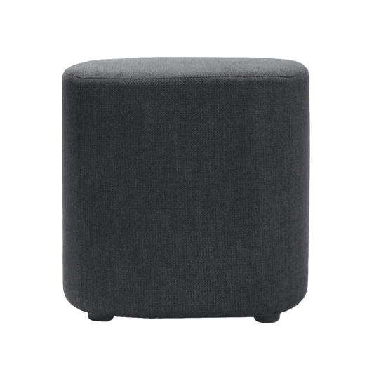 Kali Small Square Ottoman Brown Stone (102)