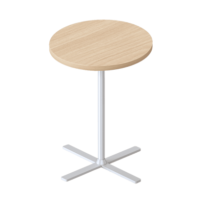 Kolo Round Side Table 500x457H Black Black Powdercoat