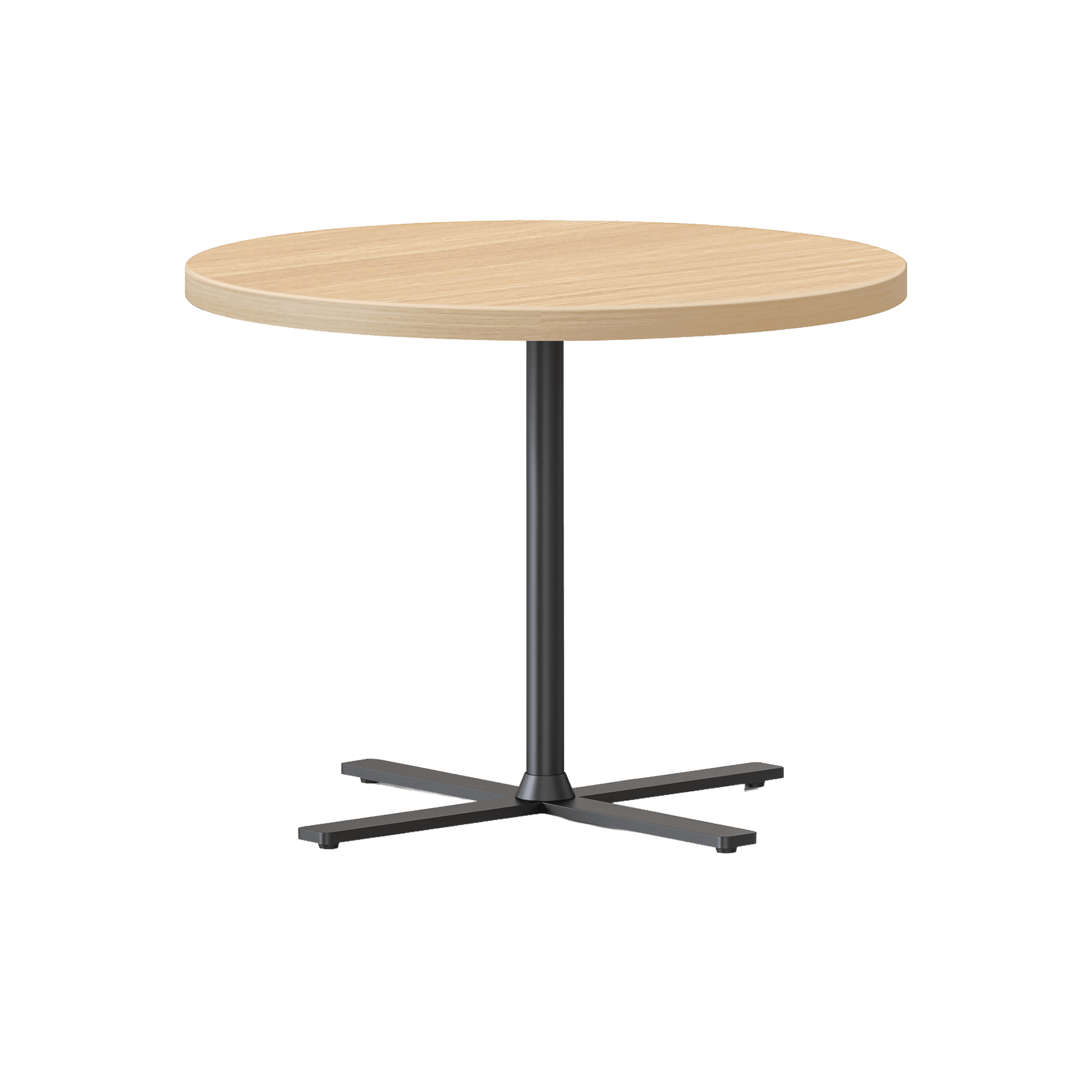 Kolo Round Side Table 500x457H Black Black Powdercoat