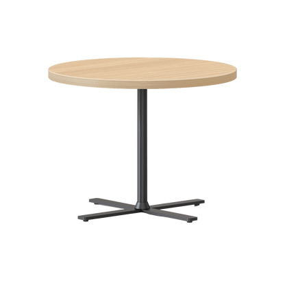 Kolo Round Side Table 500x457H Black Black Powdercoat