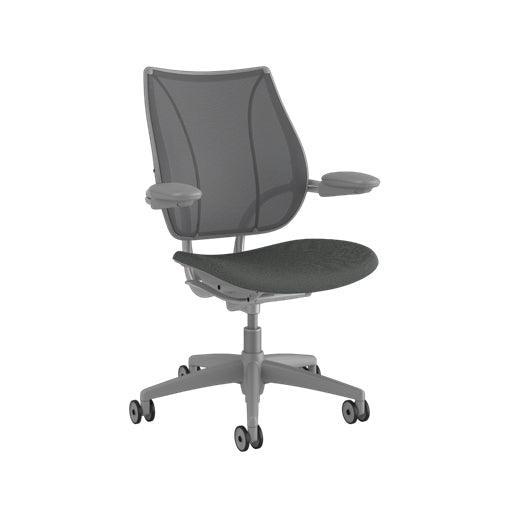Liberty Ergonomic Task Chair with Adjustable Arms In Grey - Office Furniture Company 