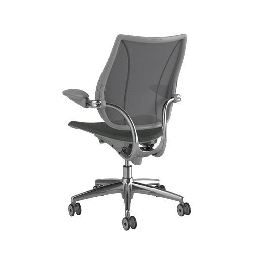 Liberty Ergonomic Task Chair with Adjustable Arms In Grey - Office Furniture Company 