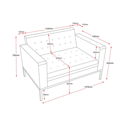 Venus Lounge 2 Seater