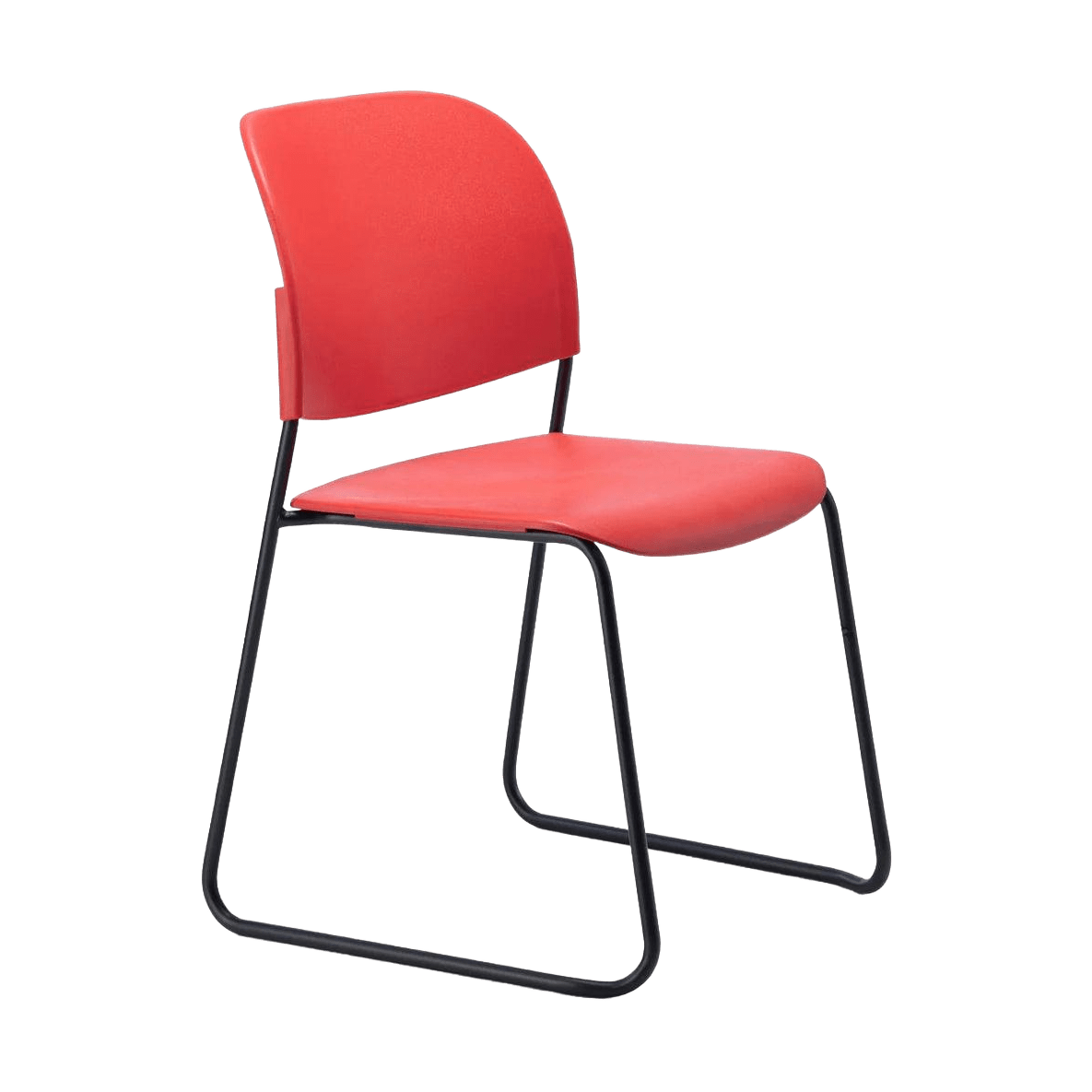 Lumia PP Stackable Chair Luscious Rose - Office Furniture Company
