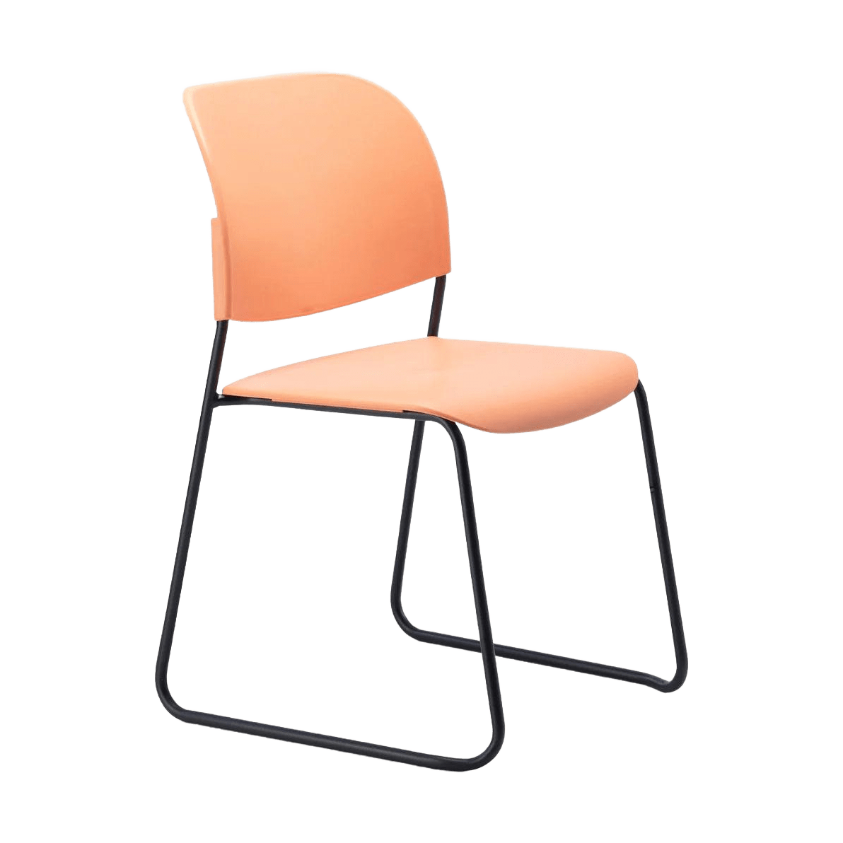 Lumia PP Stackable Chair Melon - Office Furniture Company