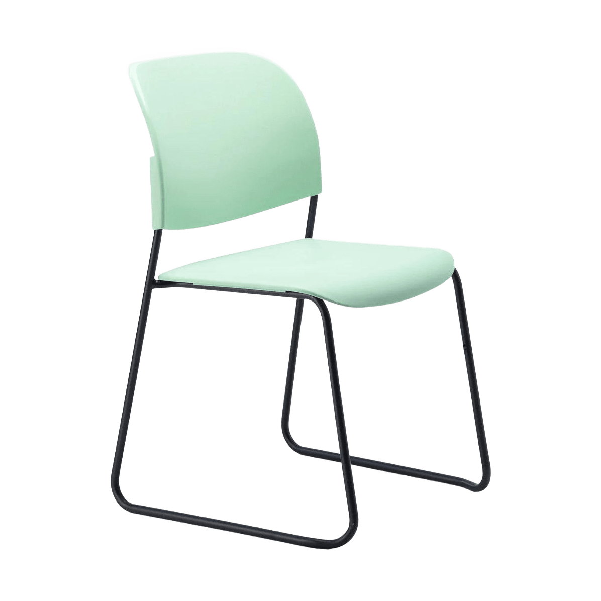 Lumia PP Stackable Chair Mint - Office Furniture Company