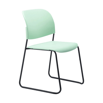 Lumia PP Stackable Chair Mint - Office Furniture Company