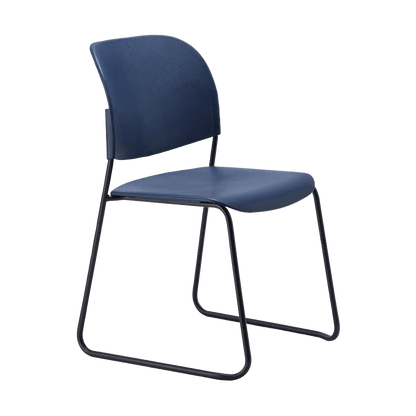 Lumia PP Stackable Chair Navy - Office Furniture Company