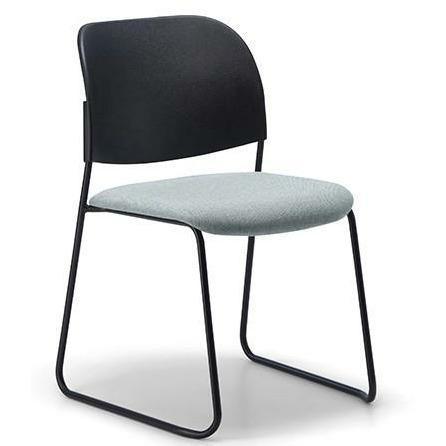 Lumia PP Stackable Chair with Seat Pad - Office Furniture Company 