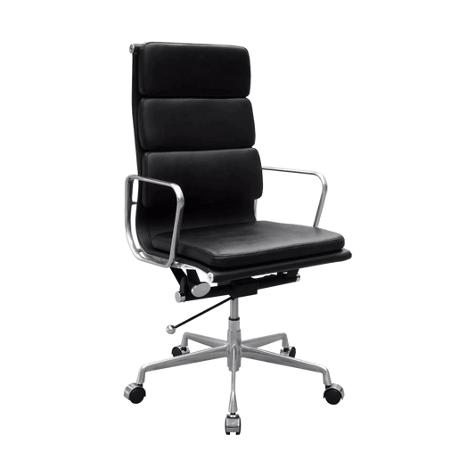 Manta Executive Office Chair in Soft Leather Medium Back - Office Furniture Company
