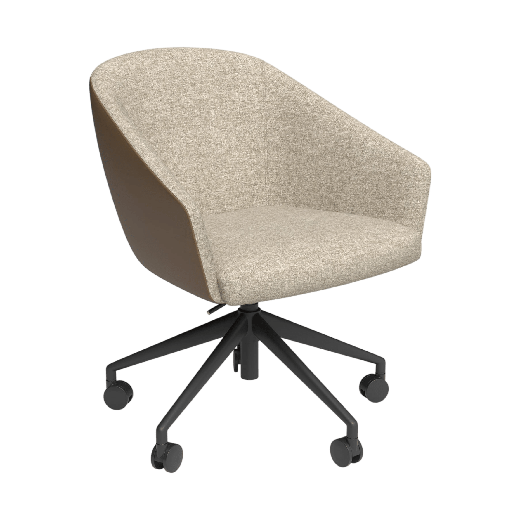 Mesa 5 - Star Castor Chair Grey Sunday (204) / Charcoal PU