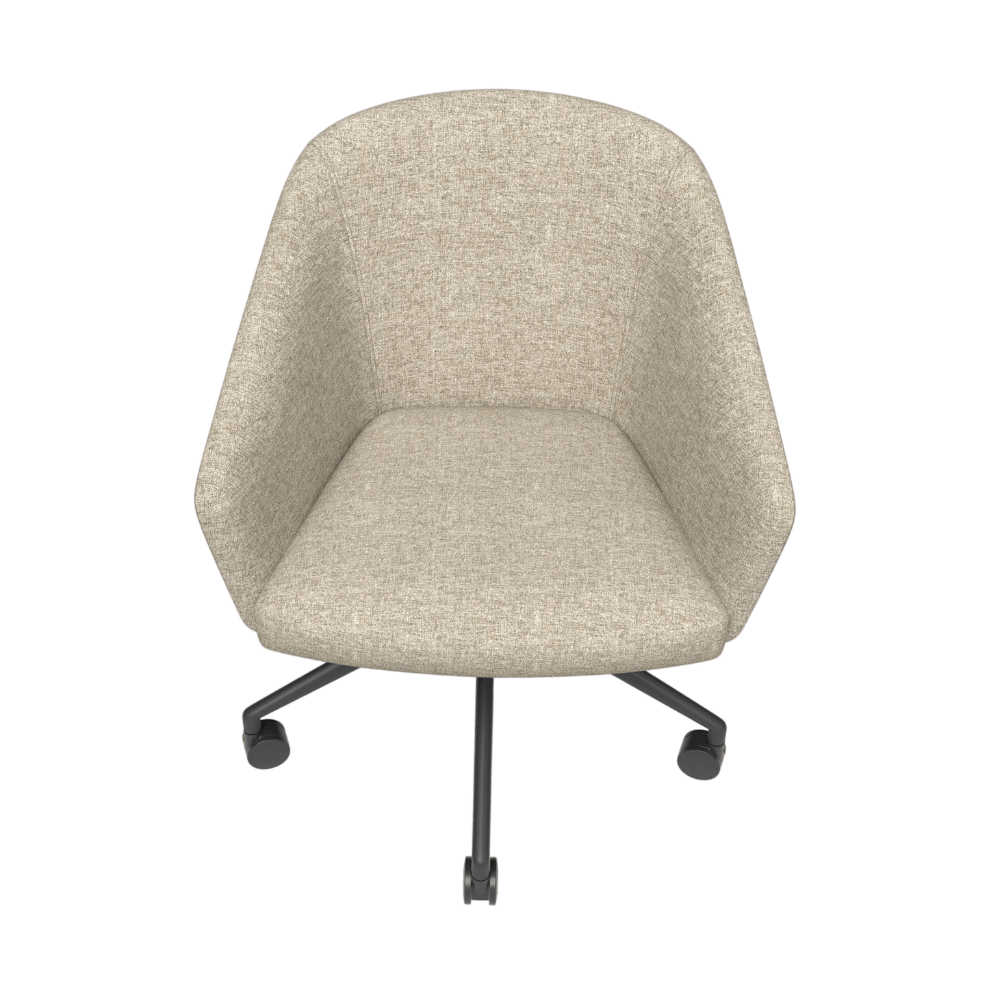 Mesa 5 - Star Castor Chair Grey Sunday (204) / Charcoal PU