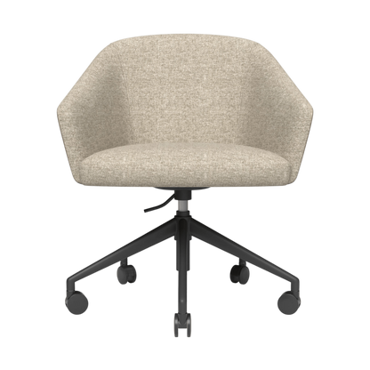 Mesa 5 - Star Castor Chair Grey Sunday (204) / Charcoal PU