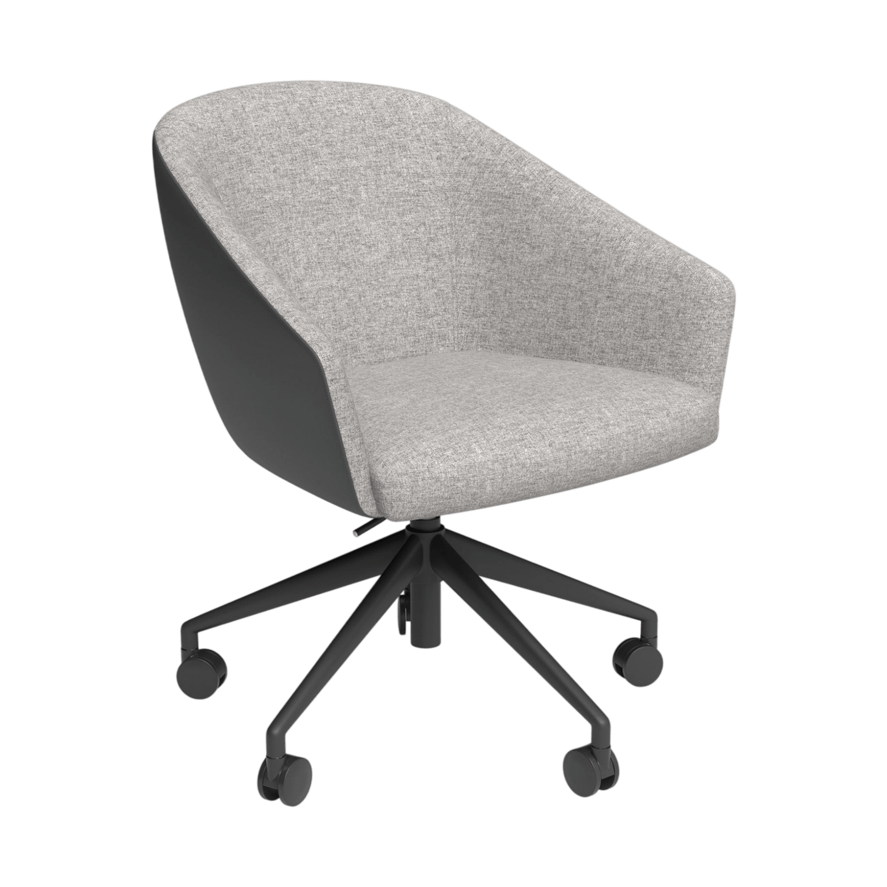 Mesa 5 - Star Castor Chair Grey Sunday (204) / Charcoal PU