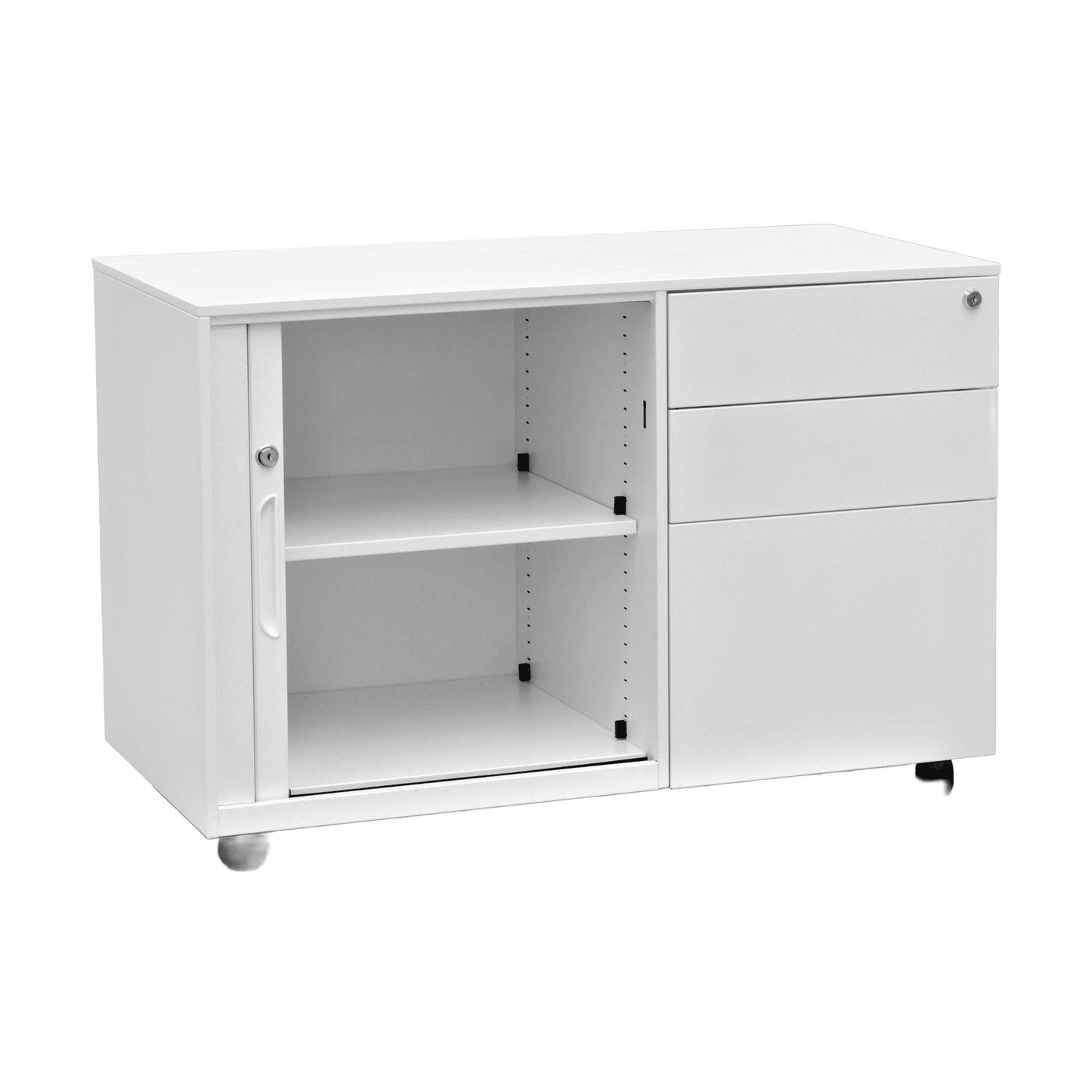 Metal Mobile Caddy Tambour LHS