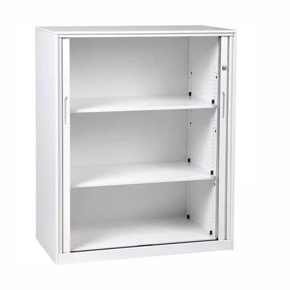 Metal Tambour Storage Cupboard - 4