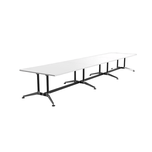 Modulus Boardroom Table with Twin Post Legs 1 - Office Furniture Company
