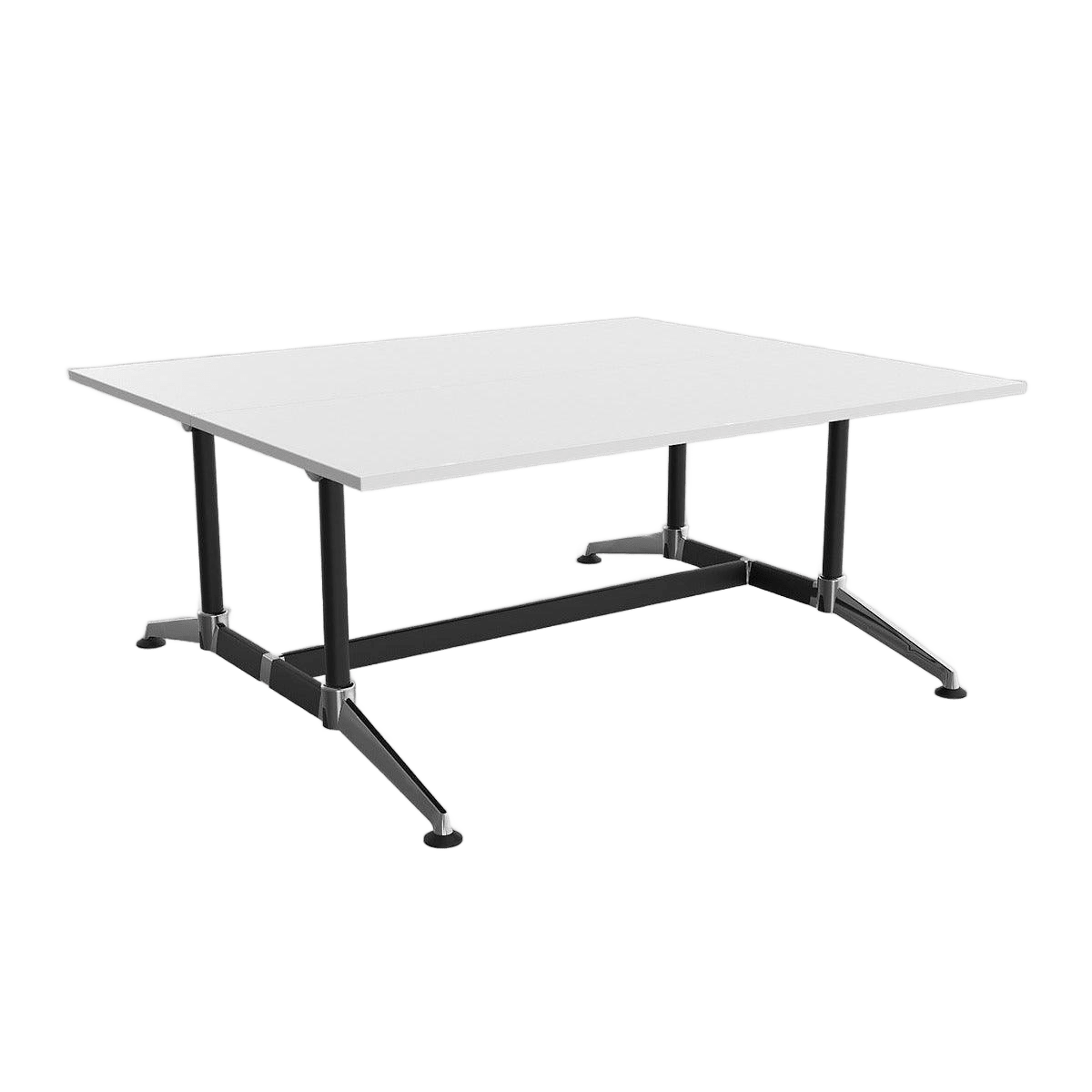 Modulus Boardroom Table with Twin Post Legs