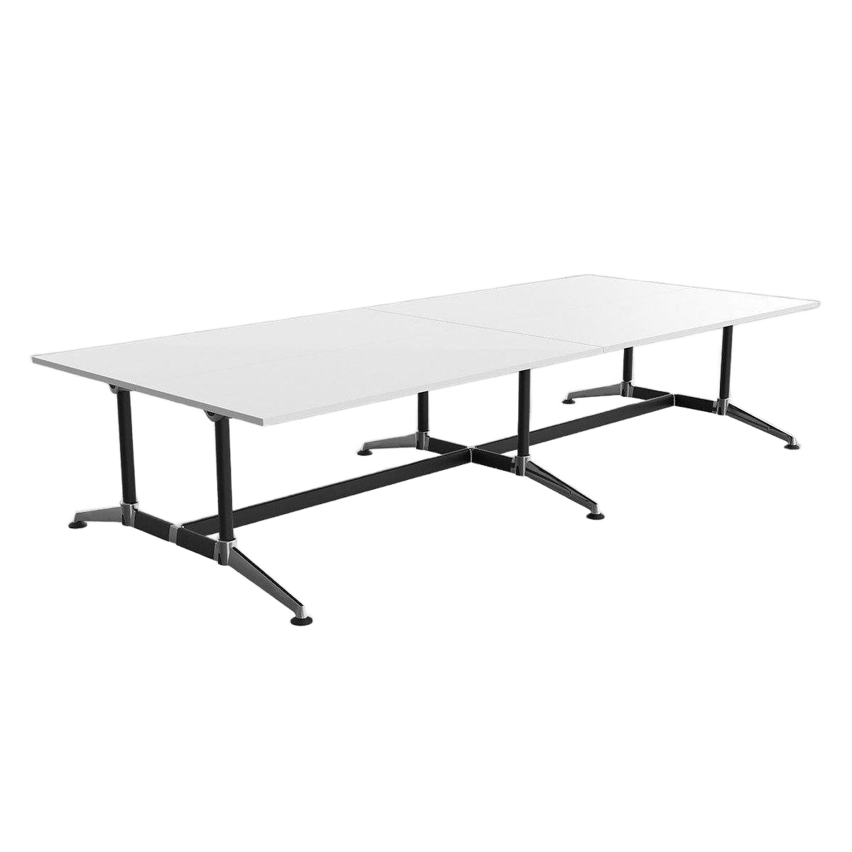 Modulus Boardroom Table with Twin Post Legs