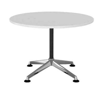 Modulus Round Meeting Table 900 Round / White