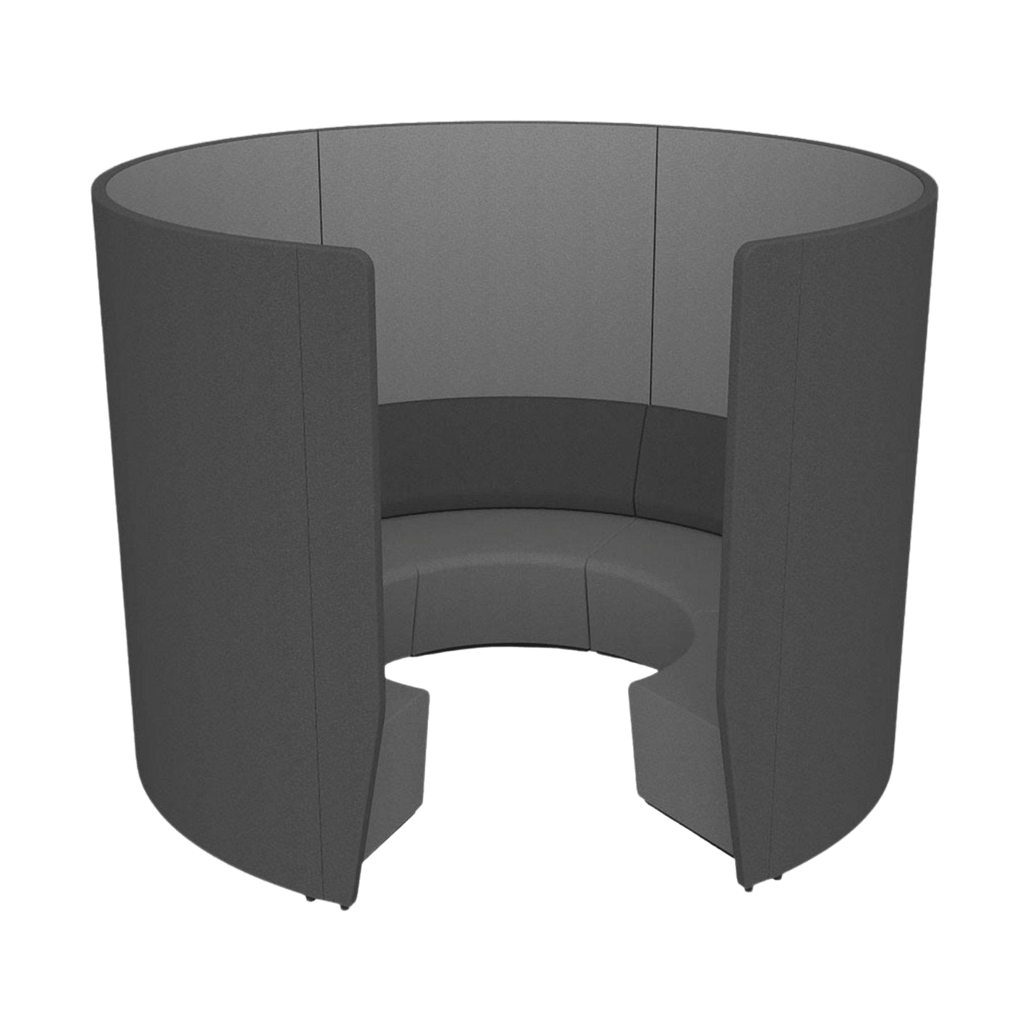 Motion Arc Collaboration Booth with Walls - 7