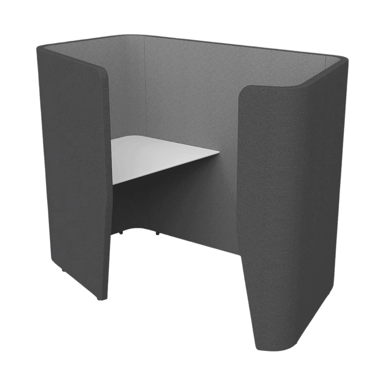 Motion Shell Work Pods Motion Shell 1 (single person) includes 1 X Worktop White (Lacquered)