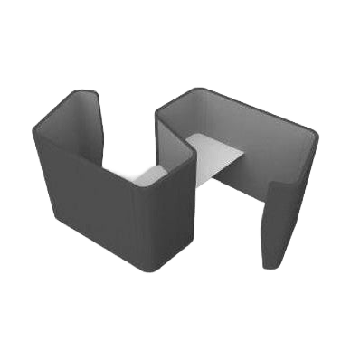 Motion Shell Work Pods Motion Shell 2 (2 person) includes 2 X Worktop White (Lacquered)