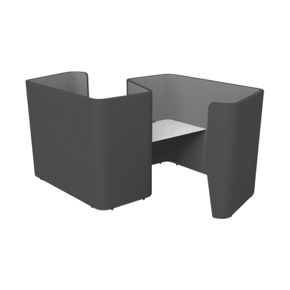 Motion Shell Work Pods Motion Shell 2 (2 person) includes 2 X Worktop White (Lacquered)