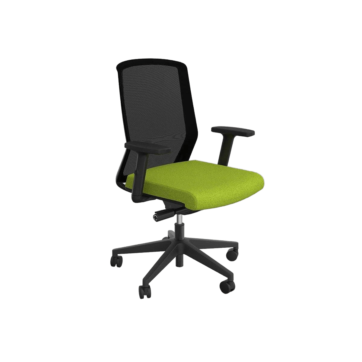 Motion Sync Ergonomic Mesh Office Chair Adjustable Arms Green Emerald (Motion)