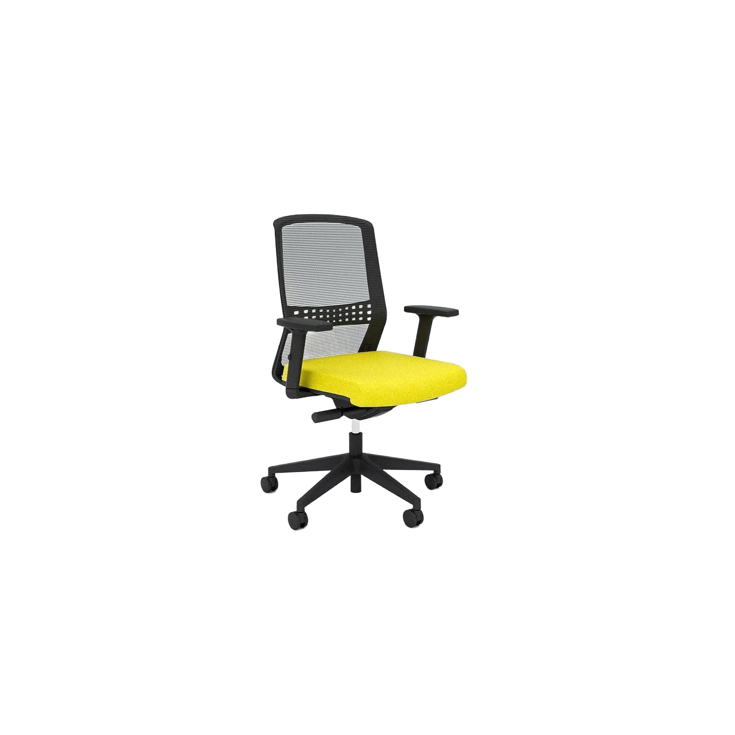 Motion Sync Ergonomic Mesh Office Chair Adjustable Arms Green Emerald (Motion)