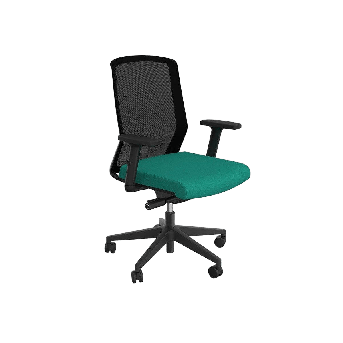 Motion Sync Ergonomic Mesh Office Chair Adjustable Arms Green Emerald (Motion)