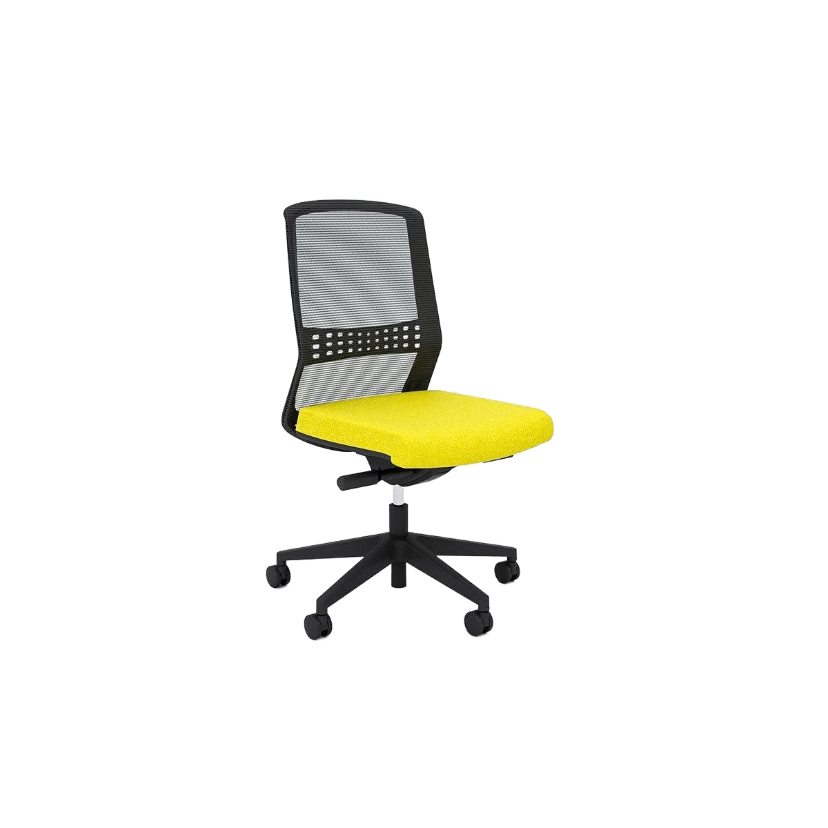 Motion Sync Ergonomic Mesh Office Chair None Yellow Bumblebee (Motion)
