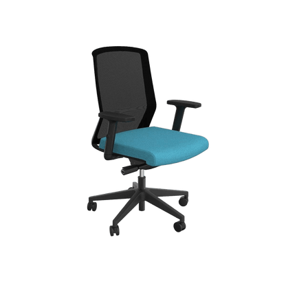 Motion Sync Ergonomic Mesh Office Chair None Blue Ice (Motion)