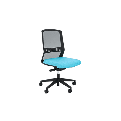 Motion Sync Ergonomic Mesh Office Chair None Blue Ice (Motion)