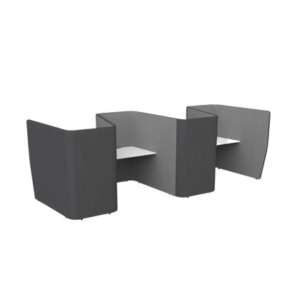 Motion Zip 4 Partition Work Pod 2 - Office Furniture Company